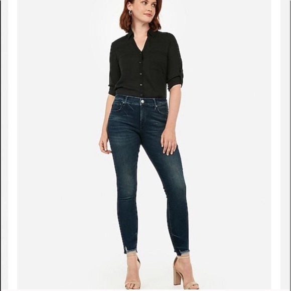 Ankle Jean Legging Express NWT 2 - Picture 4 of 8